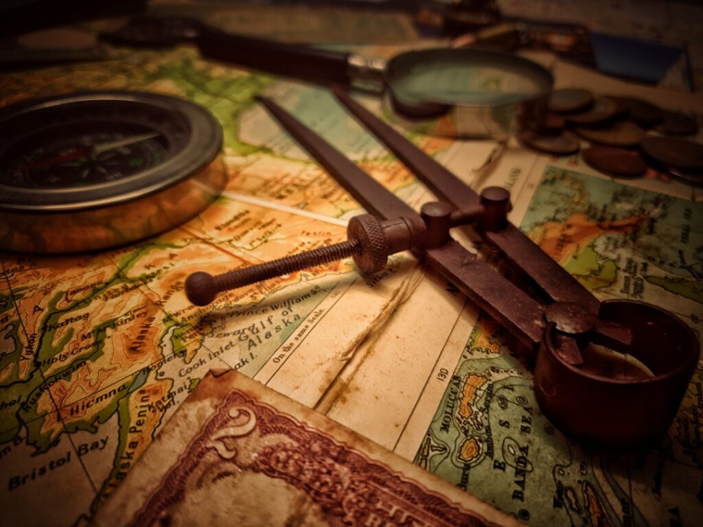 Photo Vintage map