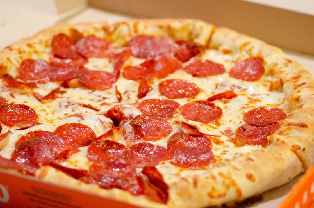 Photo Pizza menu
